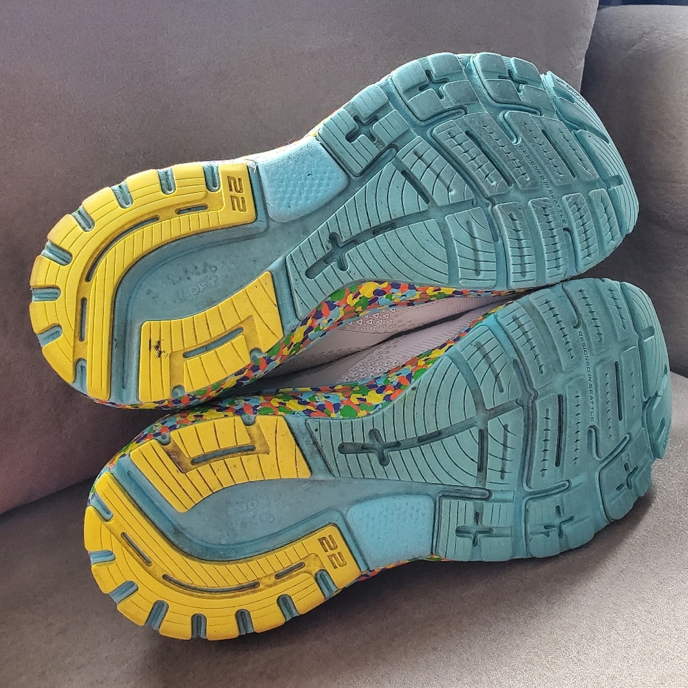 Brooks Adrenaline GTS 22 Bowl O Women's Size 9 (Medium) Running Shoes Multicolor - Picture 9 of 9